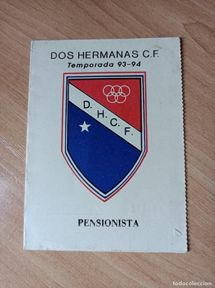 Sports collectibles: Carnet Dos Hermanas C. F., 1993-94