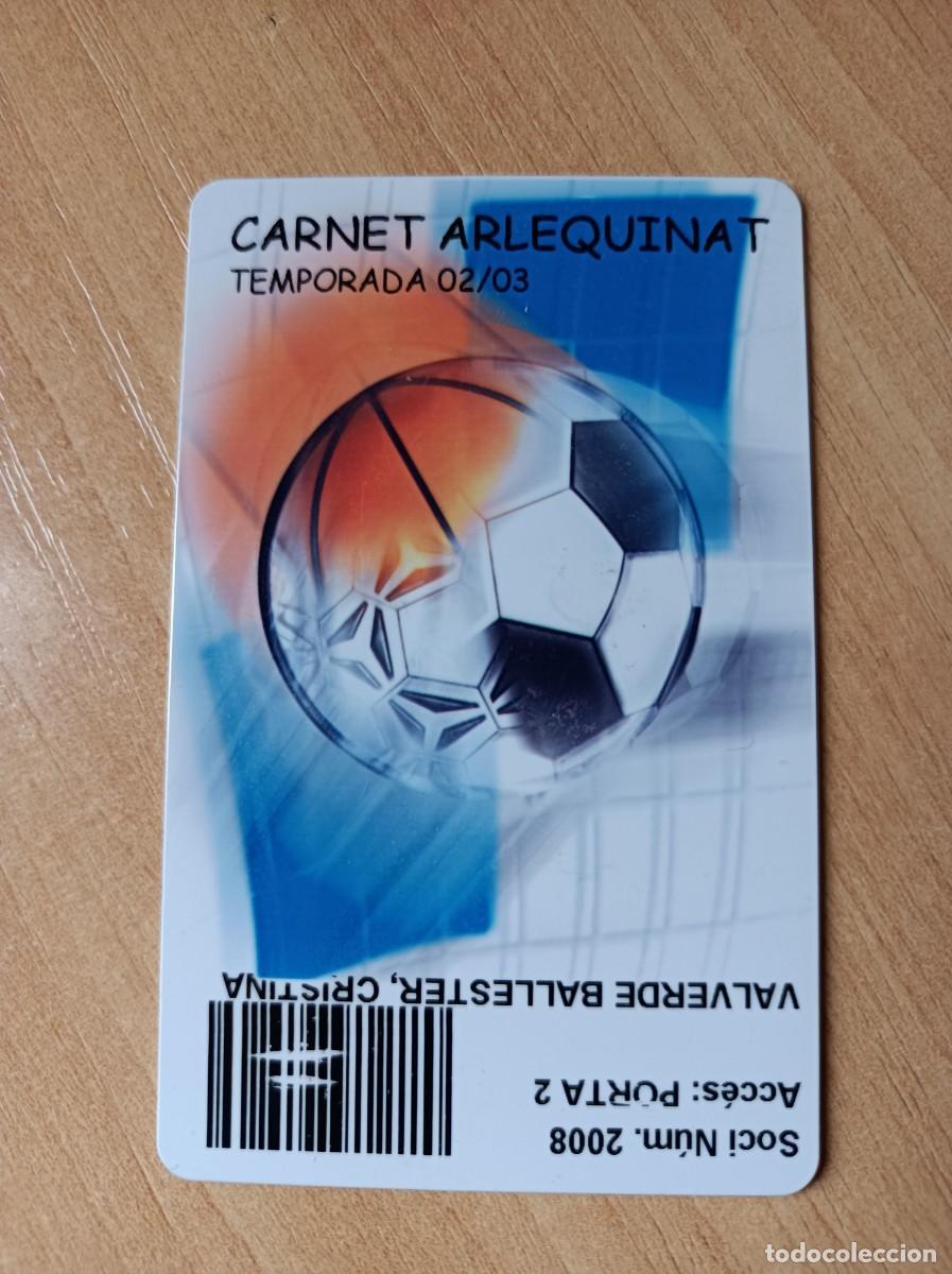Coleccionismo deportivo: Carnet Sabadell 2002-03 - Foto 1