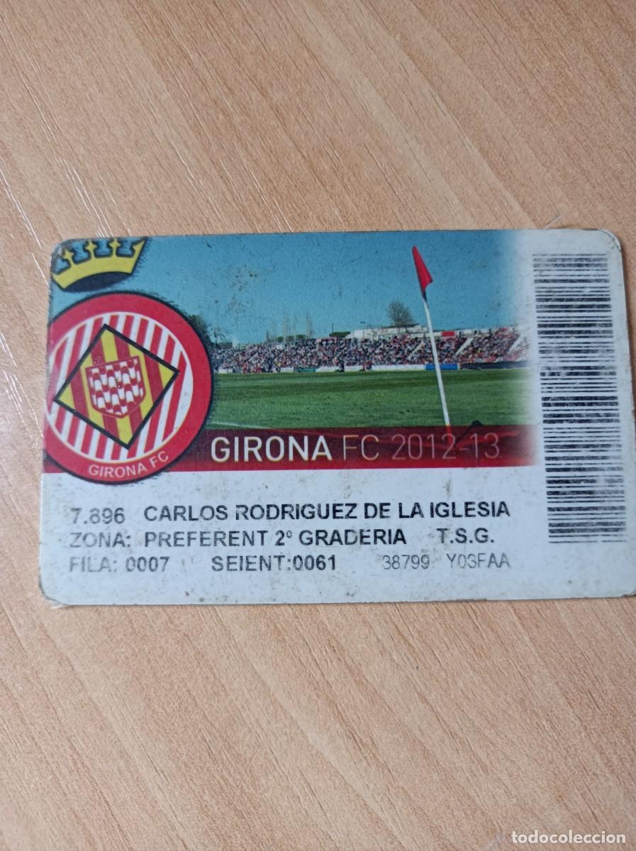 Coleccionismo deportivo: Carnet Girona 2012-13 - Foto 1