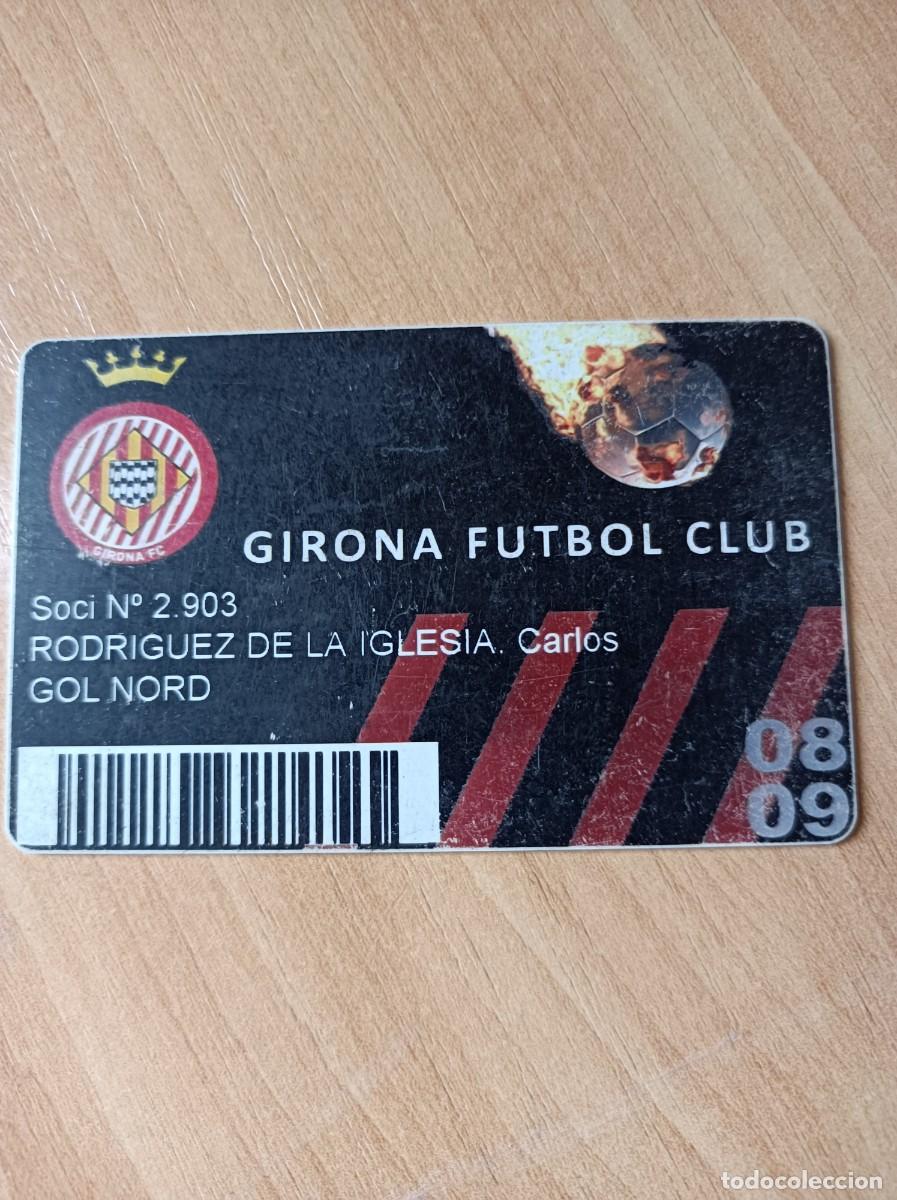 Sports collectibles: Carnet Girona 2008-09