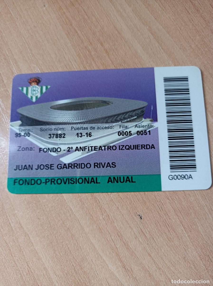 Sports collectibles: Carnet Betis 1999-00