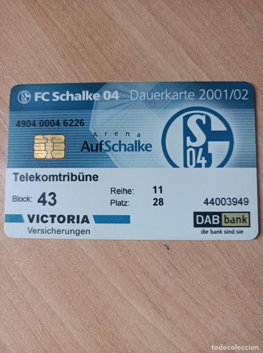 Coleccionismo deportivo: Carnet Schalke 04, 2001-02 - Foto 1