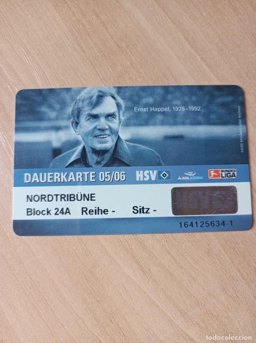 Coleccionismo deportivo: Carnet Hamburgo SV, 2005-06 - Foto 1