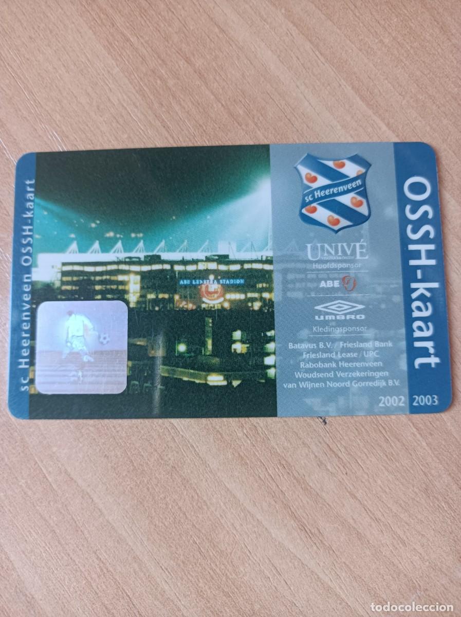 Sammelleidenschaft Sport: Carnet Heerenveen 2002-03, Paises Bajos