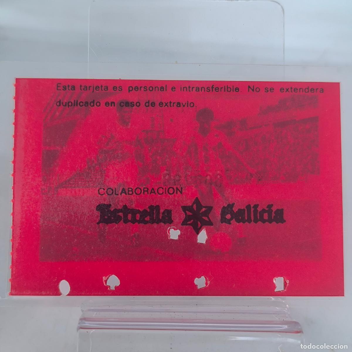 Sammelleidenschaft Sport: Carnet socio abono anual real club Deportivo La Coru&ntilde;a 1988/89 especial ni&ntilde;os