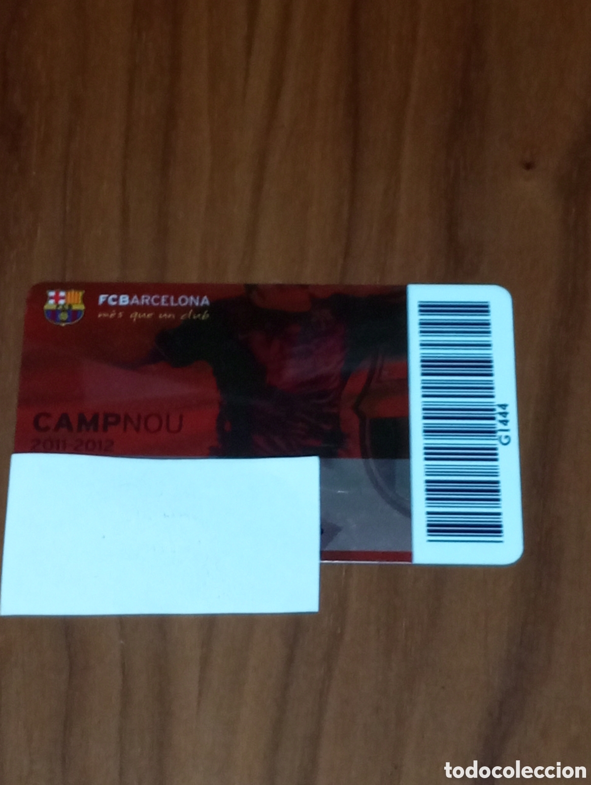 Coleccionismo deportivo: Carnet Abono FC Barcelona 2011/2012 Historico Bar&ccedil;a 190 goles Messi 73 goles (50 en liga) Cesc Debut