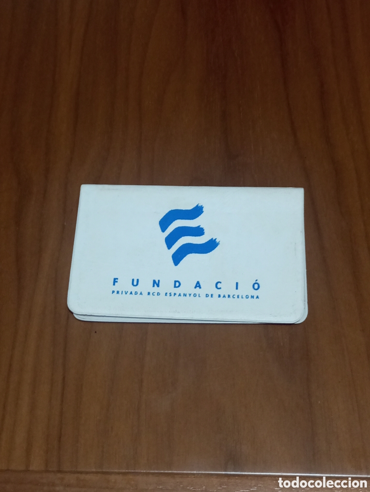 Coleccionismo deportivo: FUNDA CARNET SOCIO ABONO FUNDACI&Oacute; PRIVADA RCD ESPANYOL