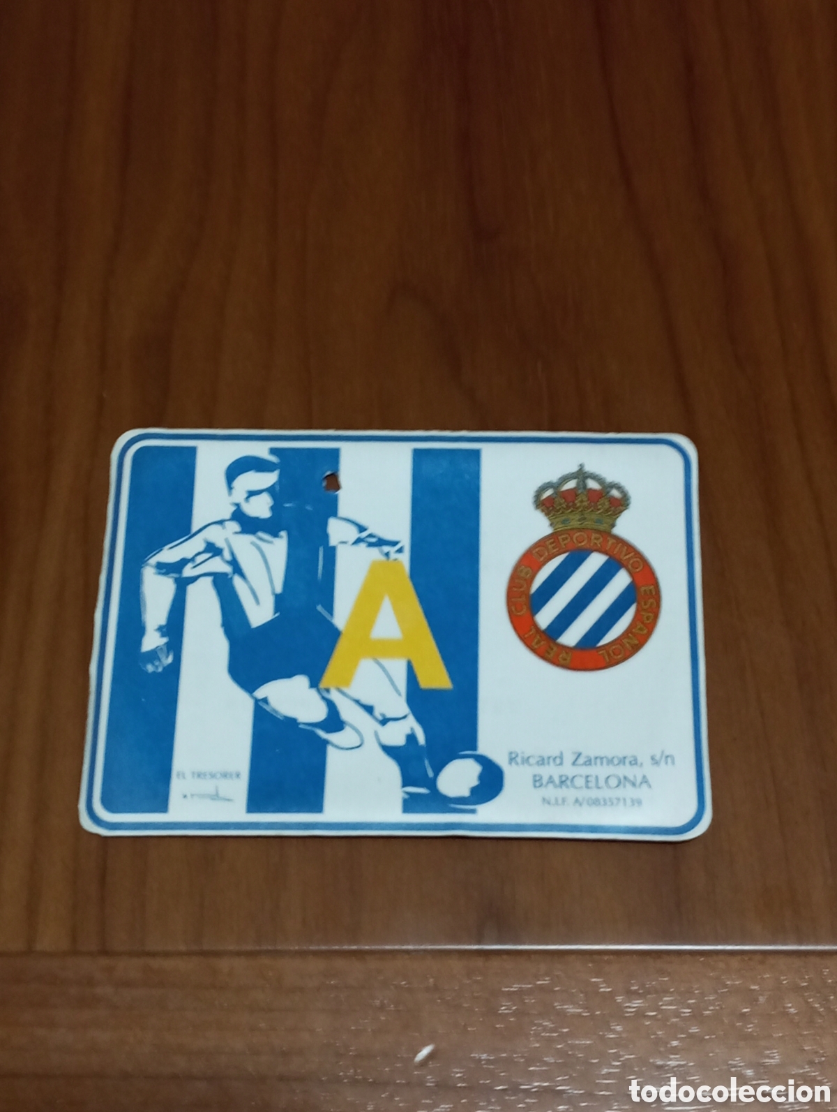 Coleccionismo deportivo: CARNET ABONO RCD ESPANYOL 1993 1994