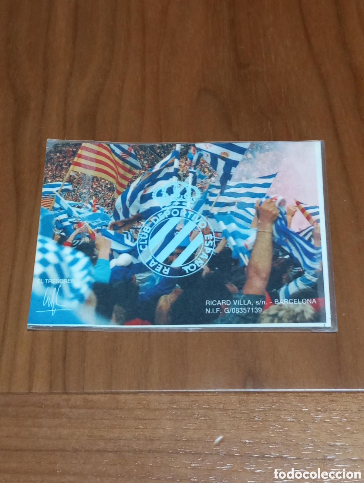 Coleccionismo deportivo: CARNET ABONO RCD ESPANYOL 1991 1992