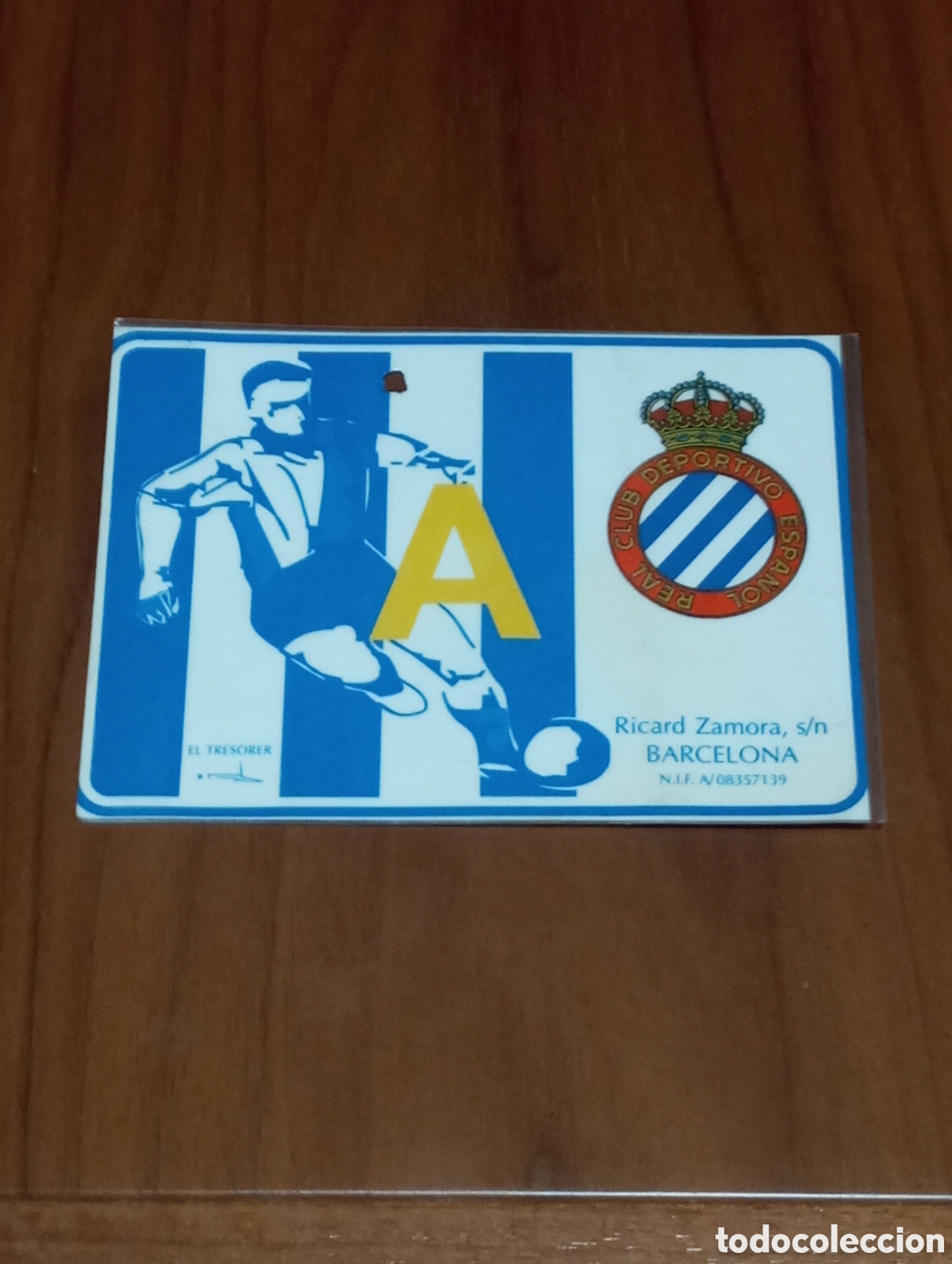 Coleccionismo deportivo: CARNET ABONO RCD ESPANYOL 1993 1994