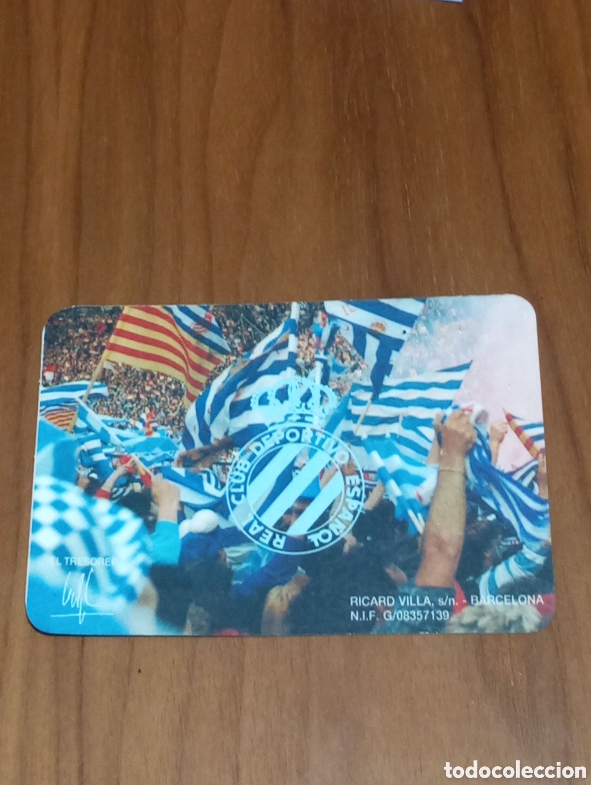 Coleccionismo deportivo: CARNET ABONO RCD ESPANYOL 1991 1992