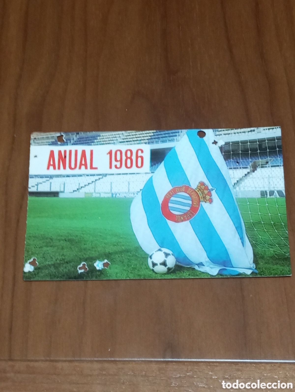 Coleccionismo deportivo: CARNET ABONO SOCIO RCD ESPANYOL 1986 ANUAL