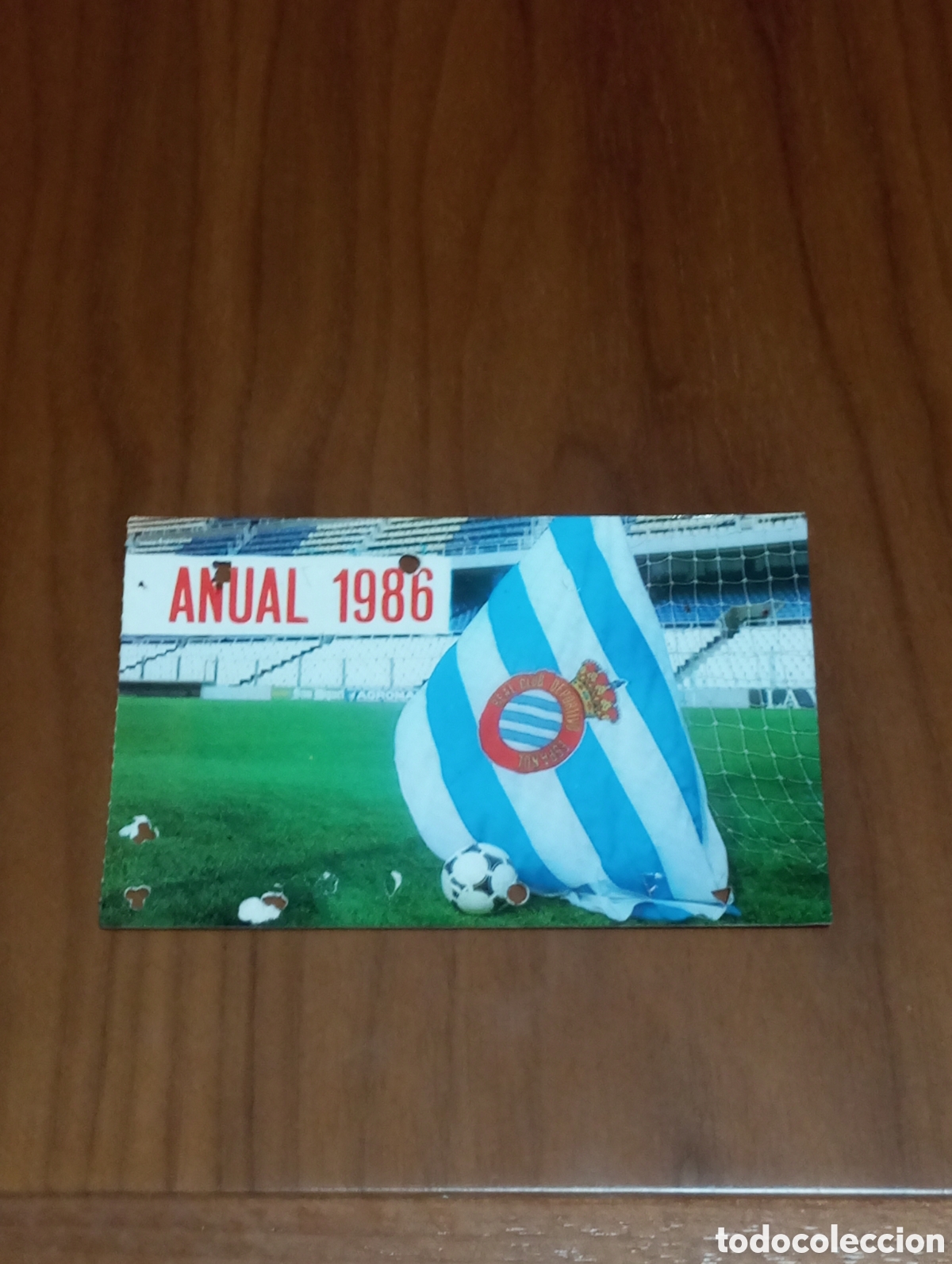 Coleccionismo deportivo: CARNET ABONO SOCIO RCD ESPANYOL 1986 ANUAL
