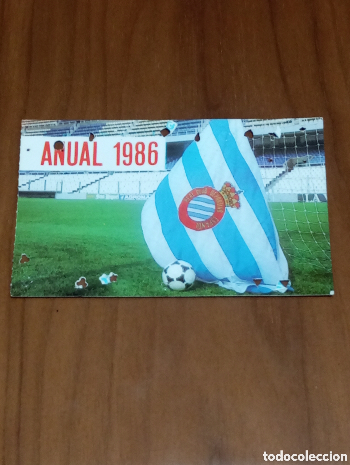 Coleccionismo deportivo: CARNET ABONO SOCIO RCD ESPANYOL 1986 ANUAL