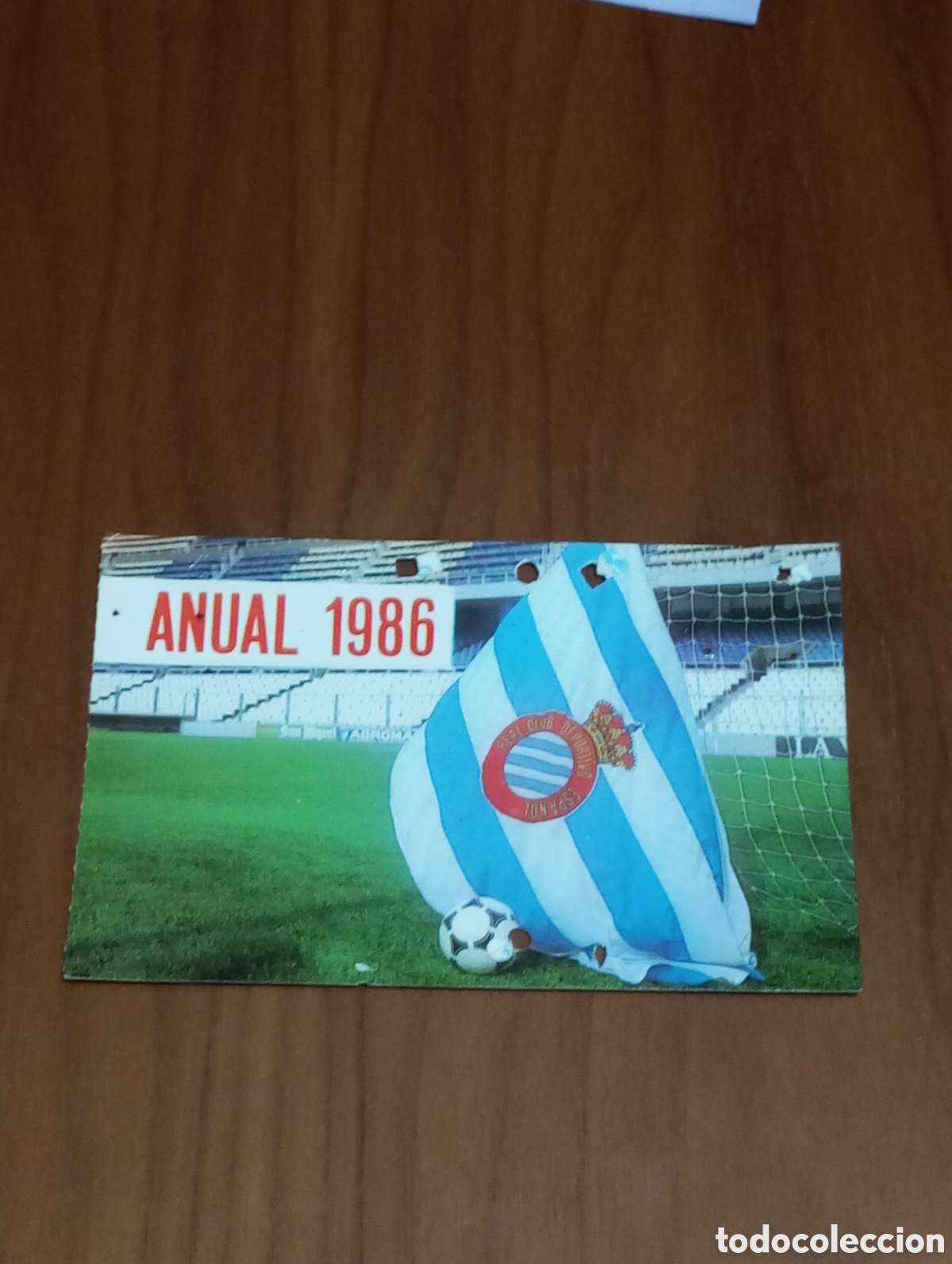 Coleccionismo deportivo: CARNET ABONO SOCIO RCD ESPANYOL 1986 ANUAL