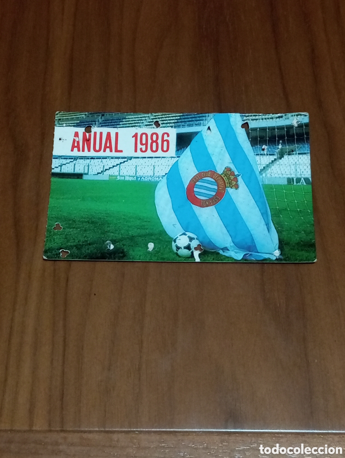 Coleccionismo deportivo: CARNET ABONO SOCIO RCD ESPANYOL 1986 ANUAL