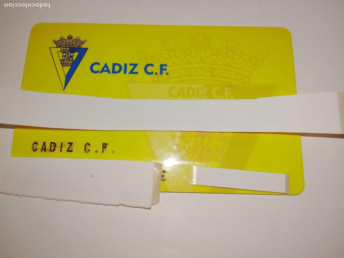 Coleccionismo deportivo: TARJETA CARNET DE SOCIO PASE ENTRADA O SIMILAR CADIZ CLUB DE FUTBOL ABONADOS &iquest; TIENDA CREDITO ?