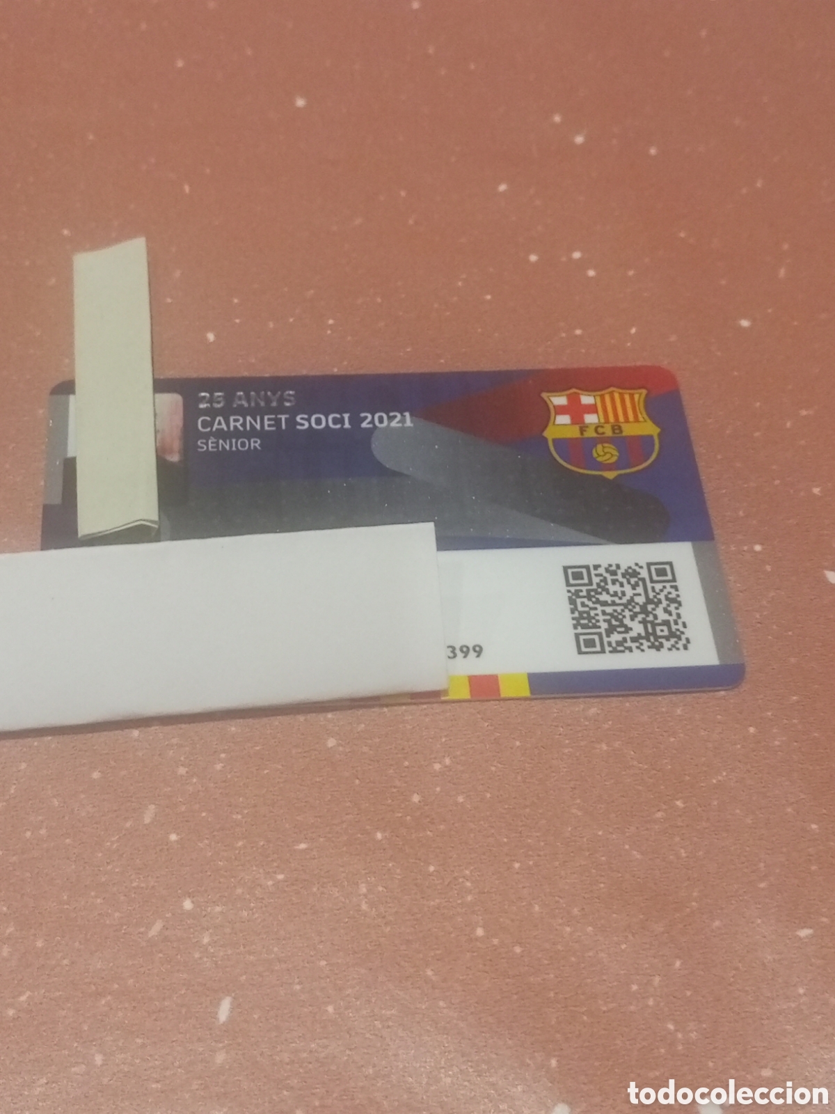 Coleccionismo deportivo: CARNET SOCIO ANUAL BAR&Ccedil;A FC BARCELONA 2021