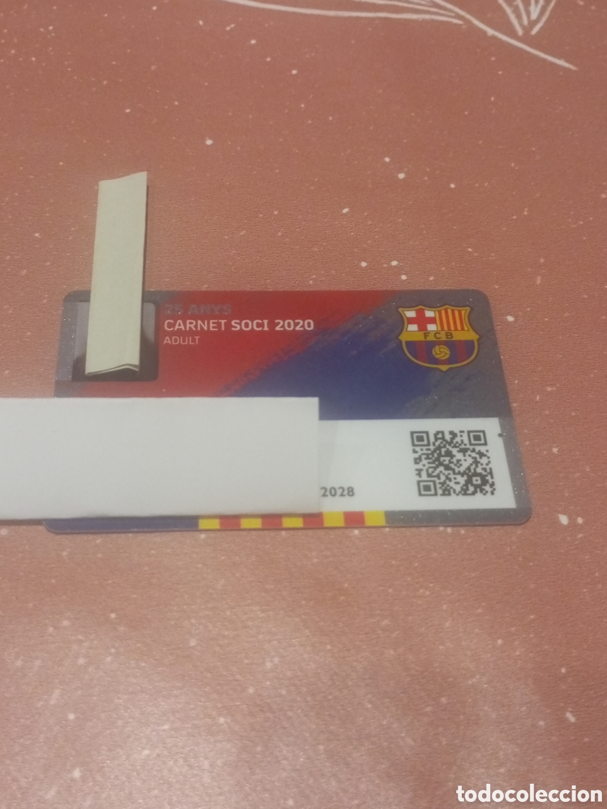 Coleccionismo deportivo: CARNET SOCIO ANUAL BAR&Ccedil;A FC BARCELONA 2020
