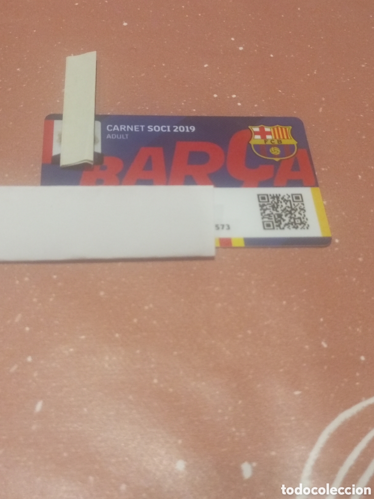 Coleccionismo deportivo: CARNET SOCIO ANUAL BAR&Ccedil;A FC BARCELONA 2019