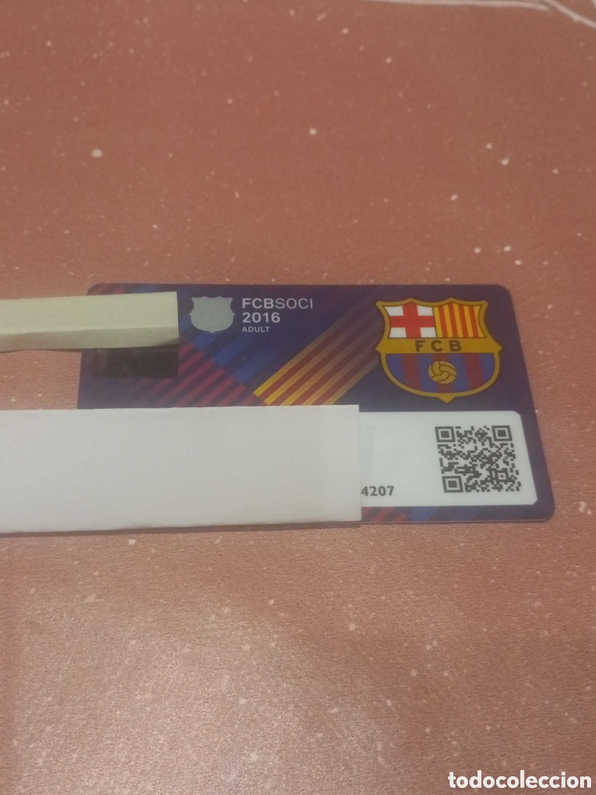 Coleccionismo deportivo: CARNET SOCIO ANUAL BAR&Ccedil;A FC BARCELONA 2016