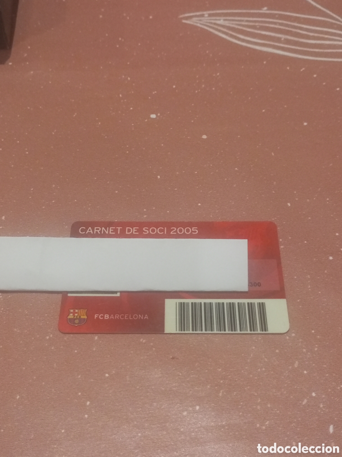 Coleccionismo deportivo: CARNET SOCIO ANUAL BAR&Ccedil;A FC BARCELONA 2005