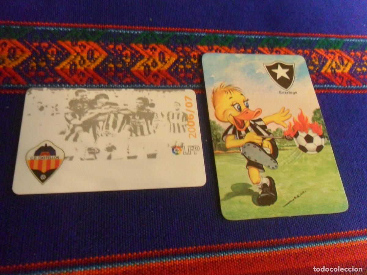 Sports collectibles: CARNET ABONO CD CASTELL&Oacute;N TEMPORADA 2006 2007 06 07 REGALO CALENDARIO DE BOLSILLO BOTAFOGO 1990 RARO