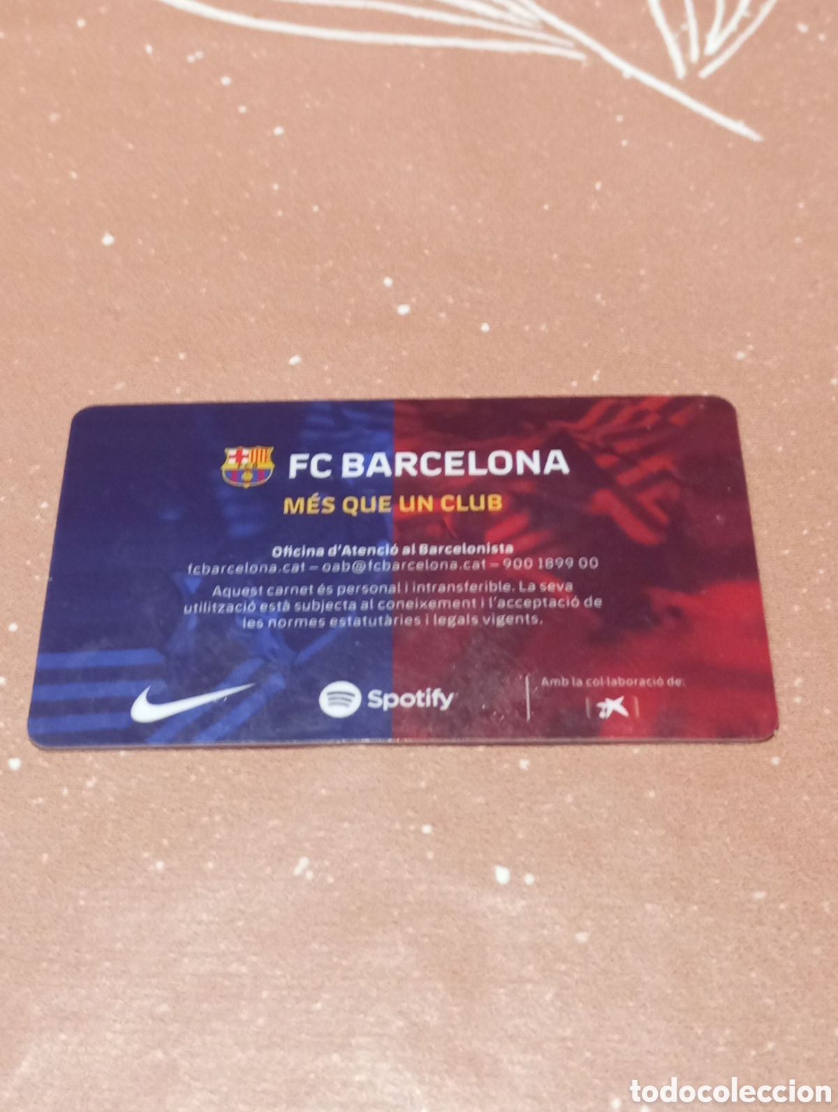 Colecionismo desportivo: Debut Rookie Lamine Yamal Carnet de socio 2023 FC Barcelona (29/04/2023 Bar&ccedil;a 4-0 Betis)