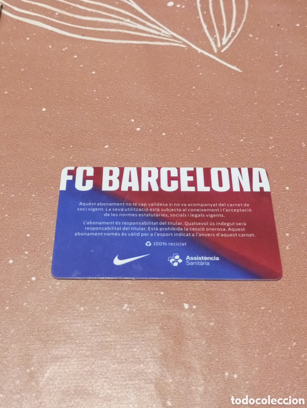 Colecionismo desportivo: CARNET ABONO PALAU BLAUGRANA BALONCESTO B&Aacute;SQUET FC BARCELONA 2025 2026 MUY MUY ESCASO RARO