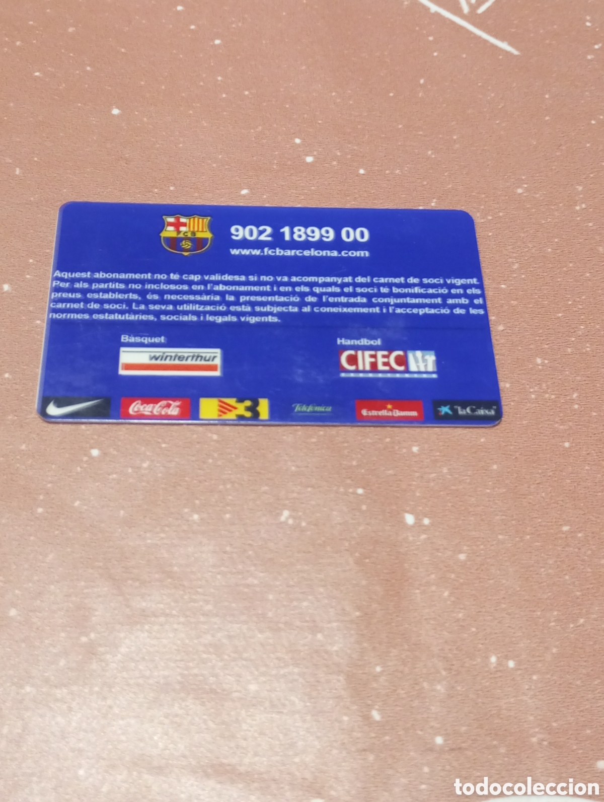 Sammelleidenschaft Sport: CARNET ABONO FC BARCELONA BALONCESTO B&Aacute;SQUET 2005 2006 PALAU BLAUGRANA