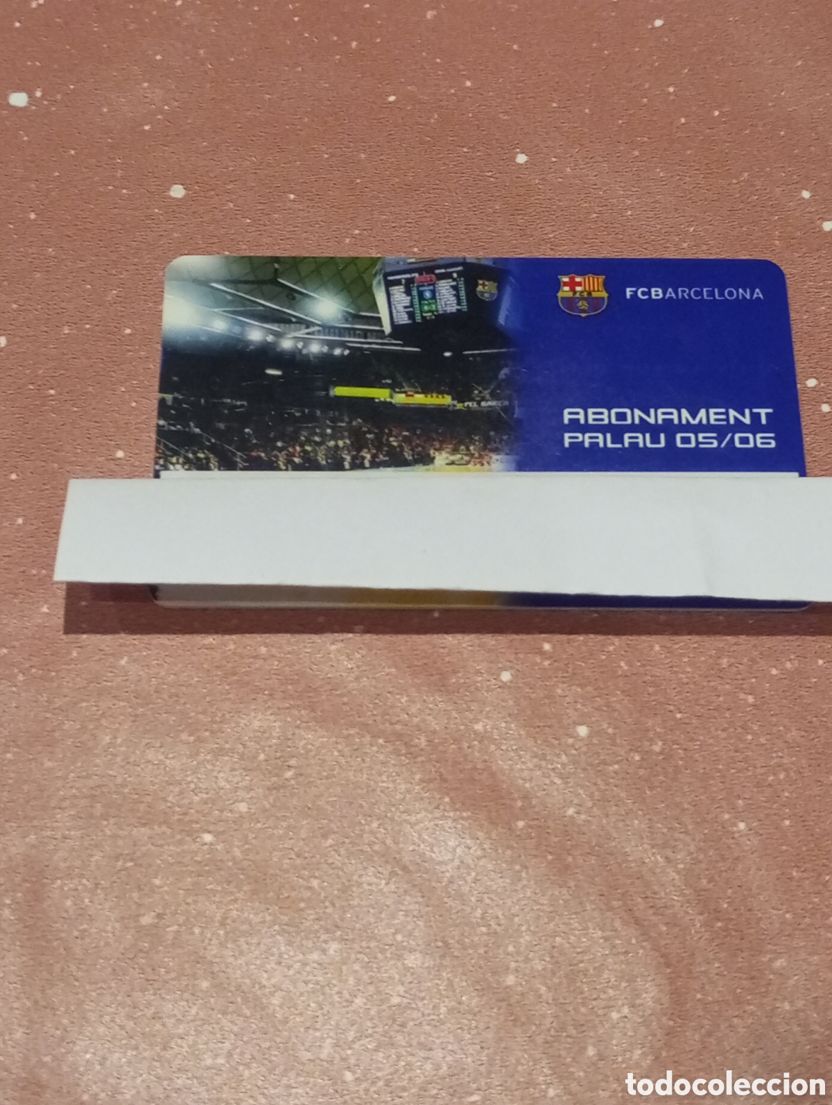 Coleccionismo deportivo: CARNET ABONO FC BARCELONA BALONCESTO B&Aacute;SQUET 2005 2006 PALAU BLAUGRANA