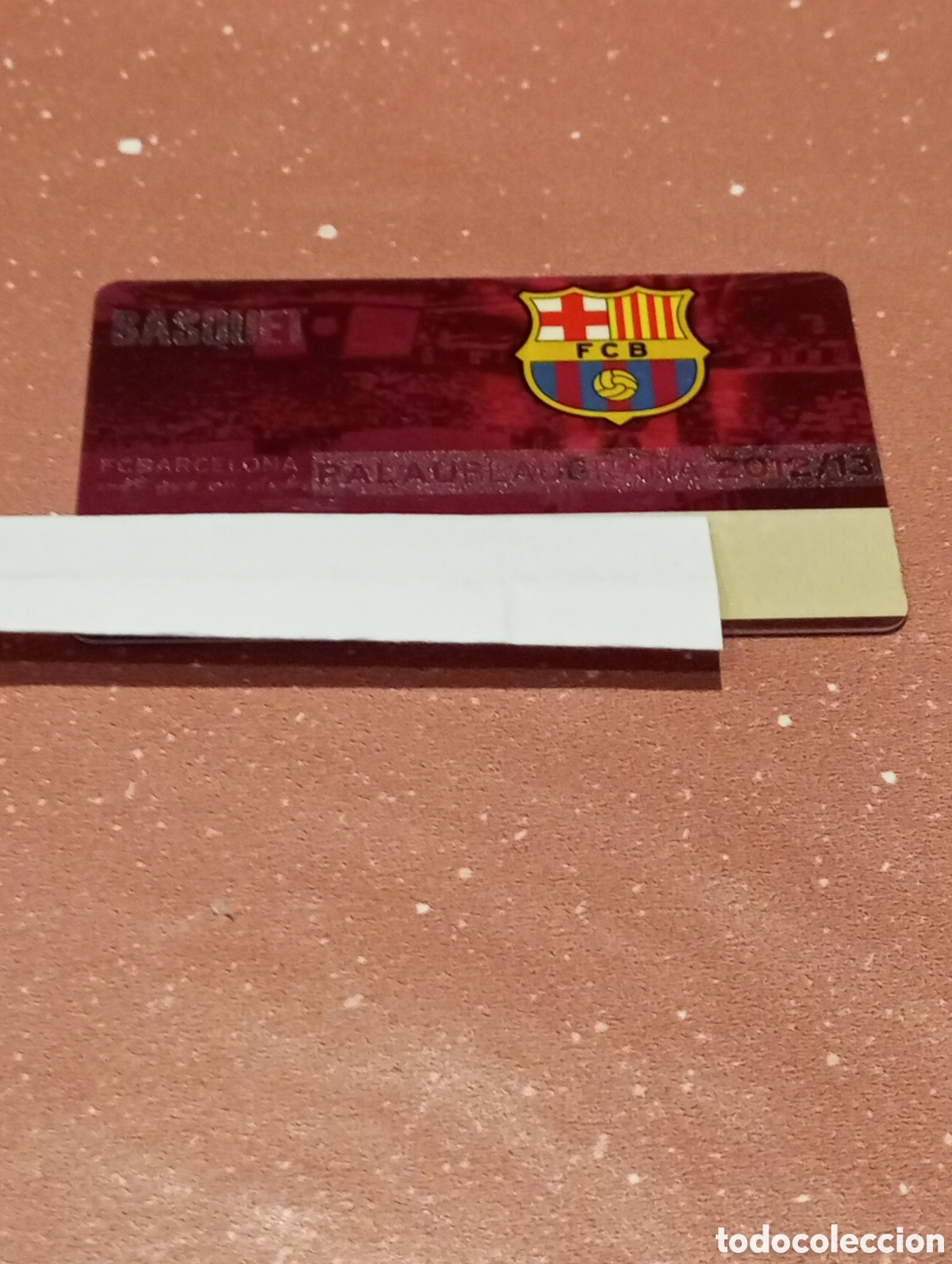 Coleccionismo deportivo: CARNET ABONO FC BARCELONA BALONCESTO B&Aacute;SQUET 2012 2013 PALAU BLAUGRANA