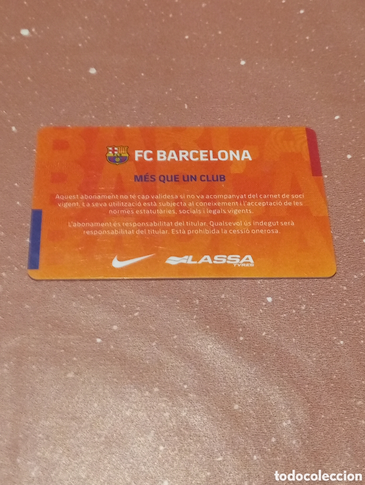 Sports collectibles: CARNET ABONO FC BARCELONA BALONCESTO B&Aacute;SQUET 2018 2019 PALAU BLAUGRANA