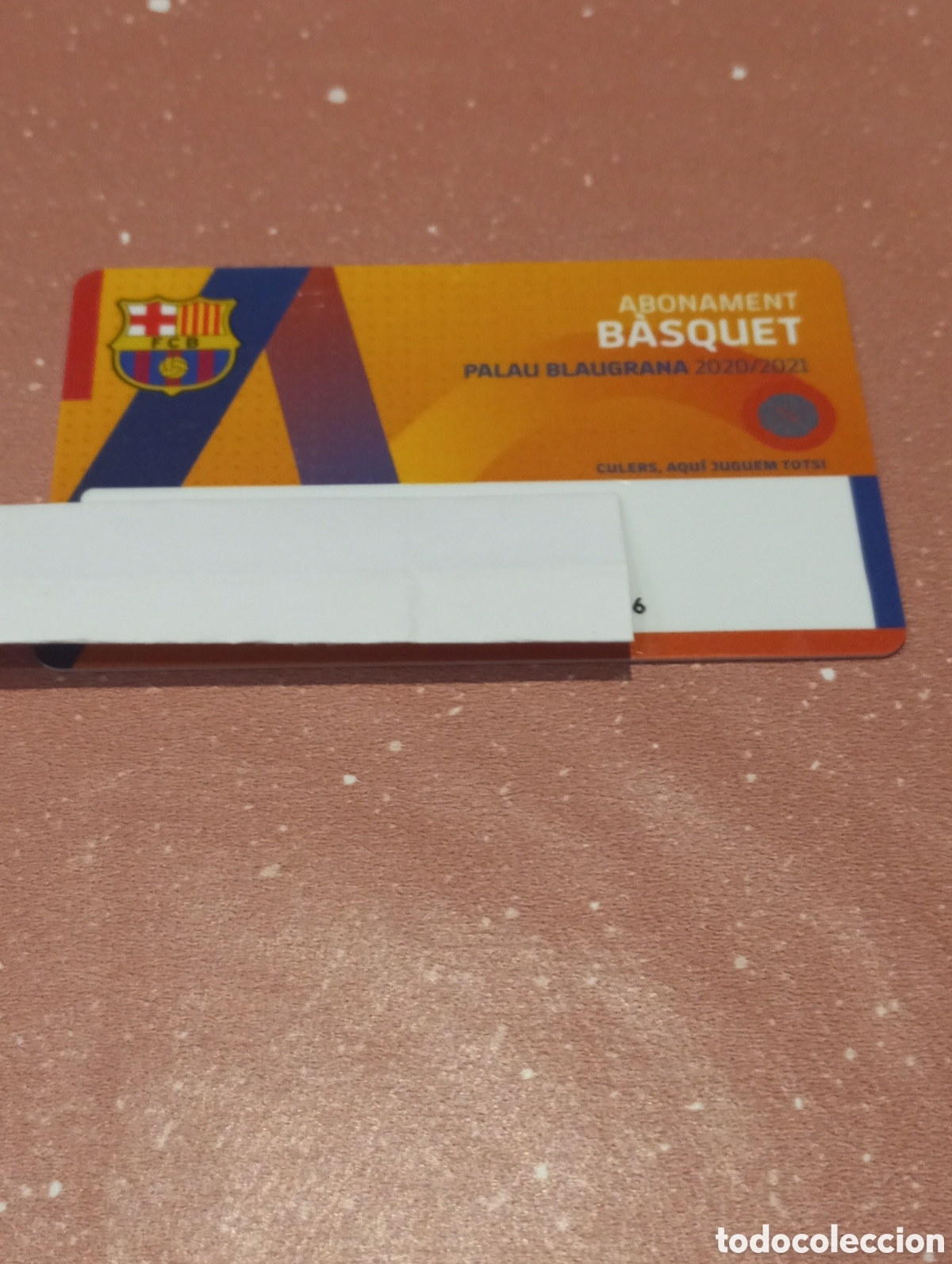 Coleccionismo deportivo: CARNET ABONO FC BARCELONA BALONCESTO B&Aacute;SQUET 2020 2021 PALAU BLAUGRANA