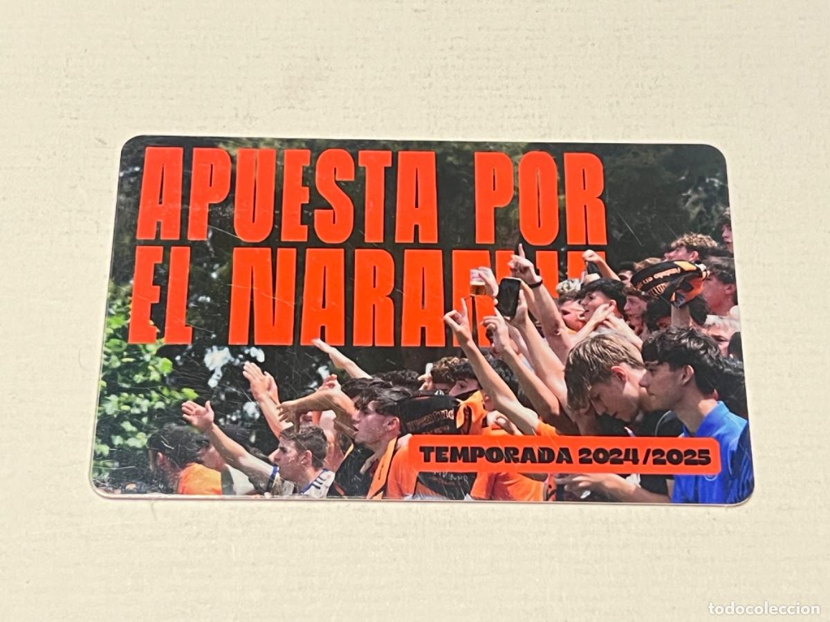 Coleccionismo deportivo: Tarjeta Carnet socio SANTO DOMINGO JUVENTUD ZARAGOZA