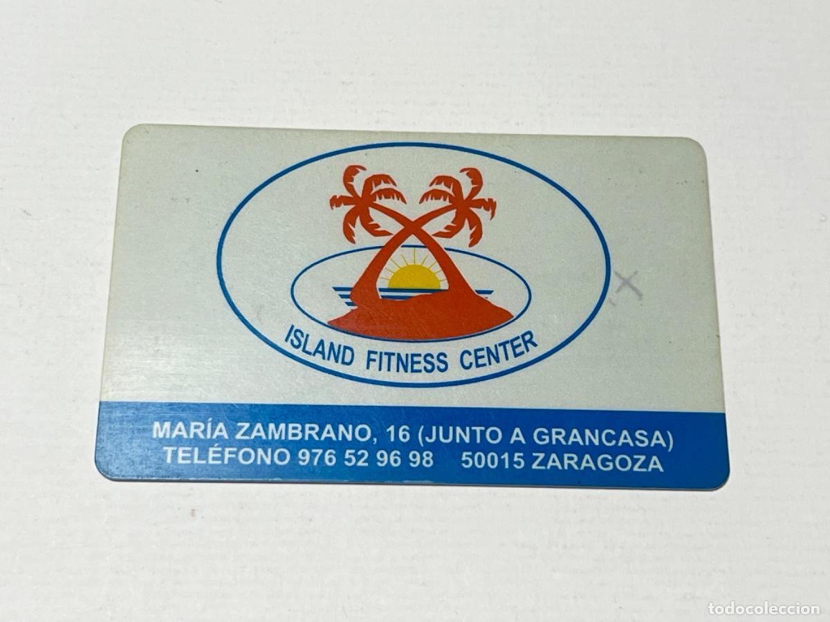 Coleccionismo deportivo: Tarjeta Carnet socio ZARAGOZA gimnasio para colecci&oacute;n