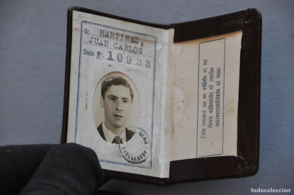 Coleccionismo deportivo: CARNET DE SOCIO DEL RACING VITALICIO DE AVELLANEDA (ARGENTINA)