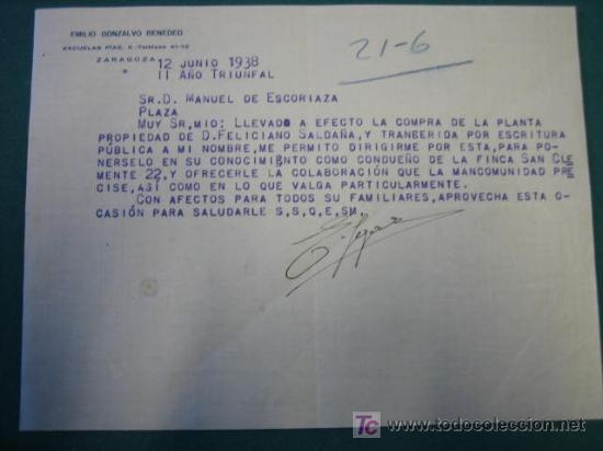 Cartas comerciales: Carta comercial, II a&ntilde;o triunfal - Foto 1