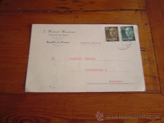 Cartas comerciales: Targeta postal de Juan Manuel Manzano - Foto 1