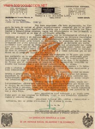 Cartas comerciales: MADRID - CARTA COMERCIAL DE EL EXPORTADOR ESPA&Ntilde;OL - Foto 1