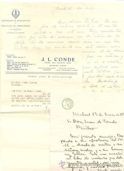 Cartas comerciales: 6 cartas .. 1946 al 1950 - Foto 2