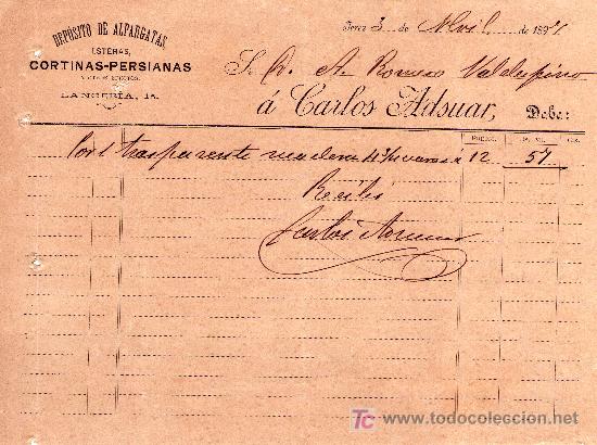 Lettres commerciales: JEREZ 3 DE ABRIL DE 1897. CARTA COMERCIAL ES SR.A. ROMERO VALDESPINO