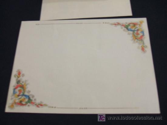 Cartas comerciales: HOJA ANTIGUA DE CARTA CON SOBRE - - Foto 2