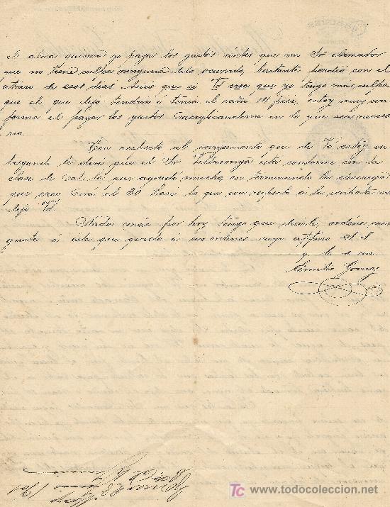 Lettres commerciales: BORCUBION 28 DE MAYO 1901. CARTA COMERCIAL MARCELINO SUAREZ GONZALEZ CORU&Ntilde;A Y VIGO