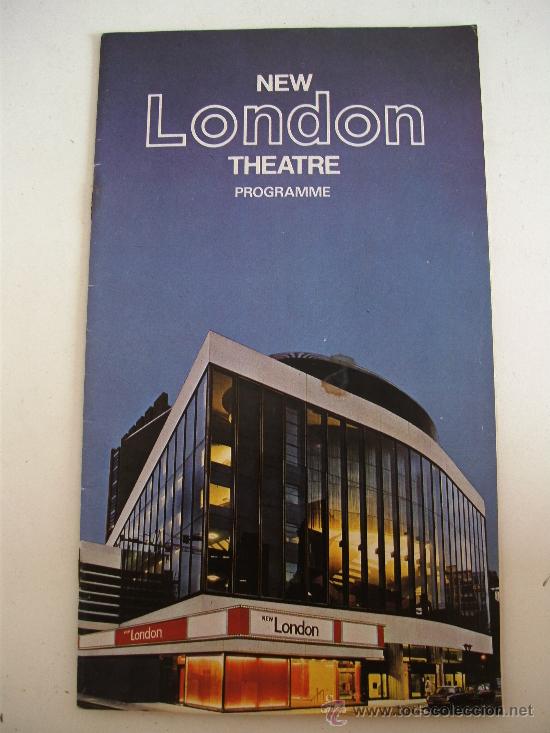 Cartas comerciales: programa de teatro ingles: new london theatre programme, grease - 1973 - Foto 1