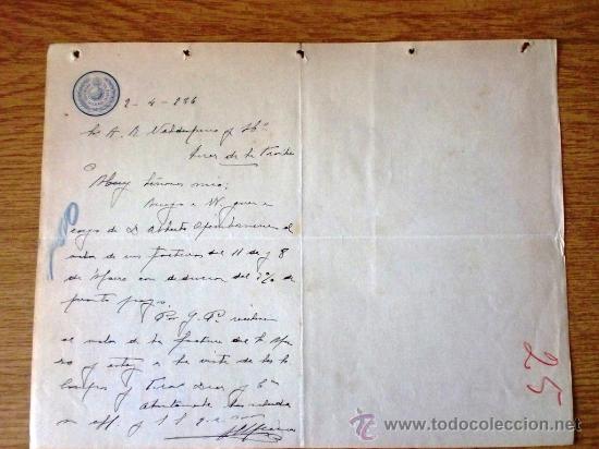 Lettere commerciali: CARTA COMERCIAL.BILBAO 1926. SOCIEDAD EL SITIO. A VALDESPINO Y HNO.