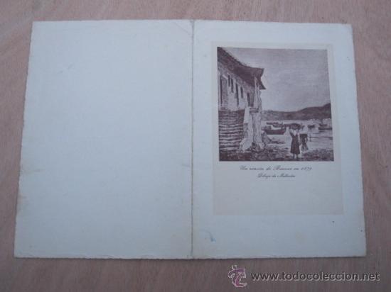 Lettres commerciales: LUIS VI&Ntilde;AS CORTEGOSO VIGO 1960- FELICITACION NAVIDAD VISTA DE BOUZAS-POESIA A.BLAZQUEZ- CORREO 2.8&euro;