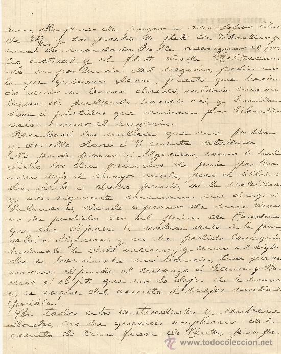 Commercial Letters: CEUTA 12 DE JUNIO DE 1892 CARTA COMERCIAL ANDR&Eacute;S MATRES Y PR&Oacute;