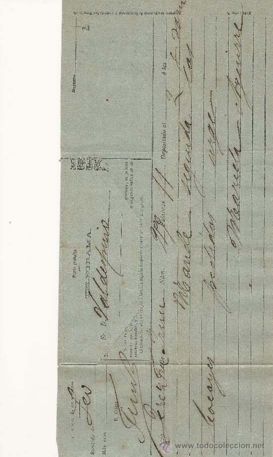 Lettres commerciales: FUENTERRABIA A 26 DE MAYO 1889.CARTA COMERCIAL MARCELA AGUIRRE