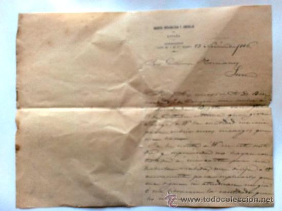 Cartas comerciales: CARTA COMERCIAL. MADRID. NOVIEMBRE 1886. ARCHIVO DIPLOMATICO Y CONSULAR DE ESPA&Ntilde;A.